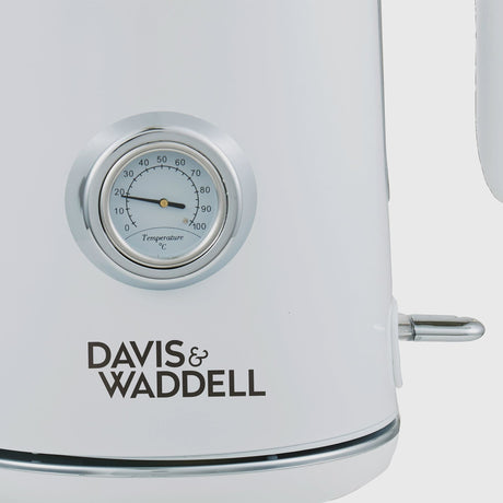 Davis & Waddell Manor Electric Kettle 1.7 litre in White - Image 02
