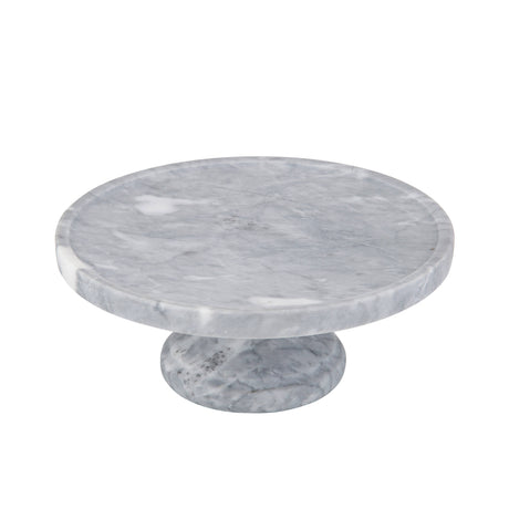 Davis & Waddell Nuvolo Marble Footed Cake Stand 25cm - Image 01