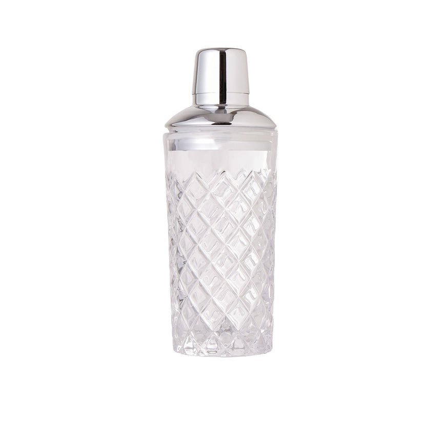 Davis & Waddell Raymond Cocktail Shaker Silver 400ml - Image 01