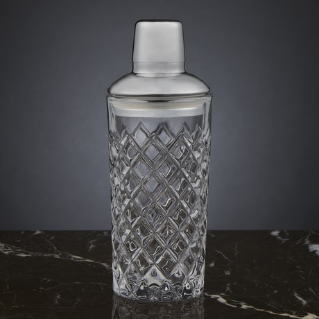 Davis & Waddell Raymond Cocktail Shaker Silver 400ml - Image 02