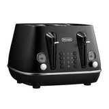 DeLonghi Distinta Moments CTIN4003BK 4 Slice Toaster Black - Image 04