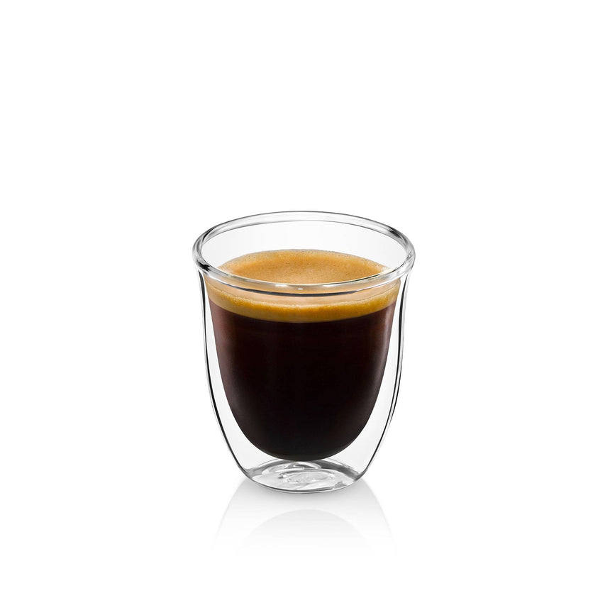 DeLonghi Double Wall Espresso Glasses 60ml Set of 2 - Image 02