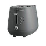 DeLonghi Eclettica CTY2003G 2 Slice Toaster Pebble Grey - Image 01