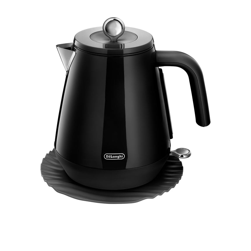 DeLonghi Eclettica KBY2001BK Electric Kettle 1.7L Bold Black - Image 01