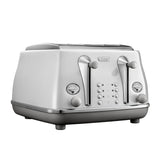 DeLonghi Icona Capitals CTOC4003W 4 Slice Toaster Sydney White - Image 06