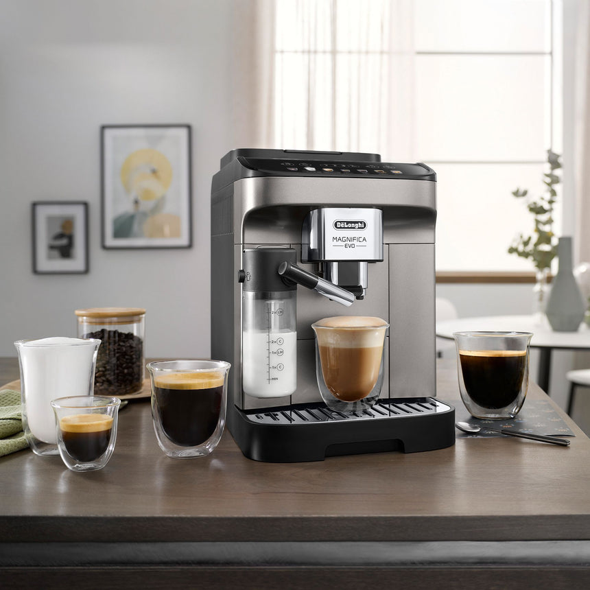 DeLonghi Magnifica Evo ECAM29083TB Fully Automatic Coffee Machine Titan - Image 02