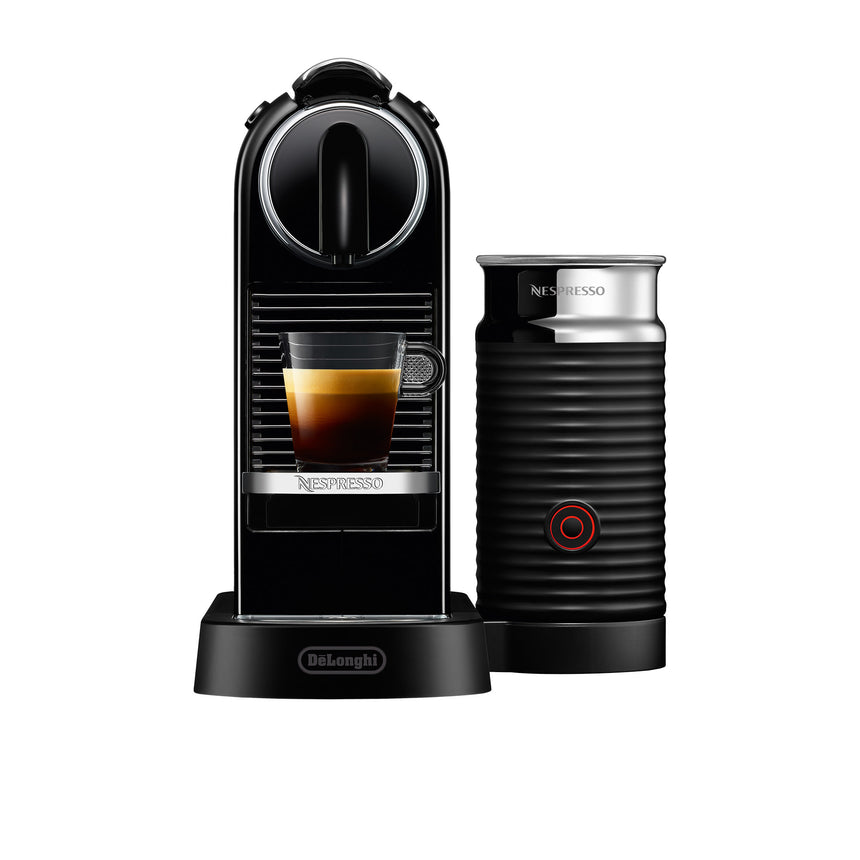 DeLonghi Nespresso Citiz EN267BAE Coffee Machine with Milk Frother in Black - Image 01