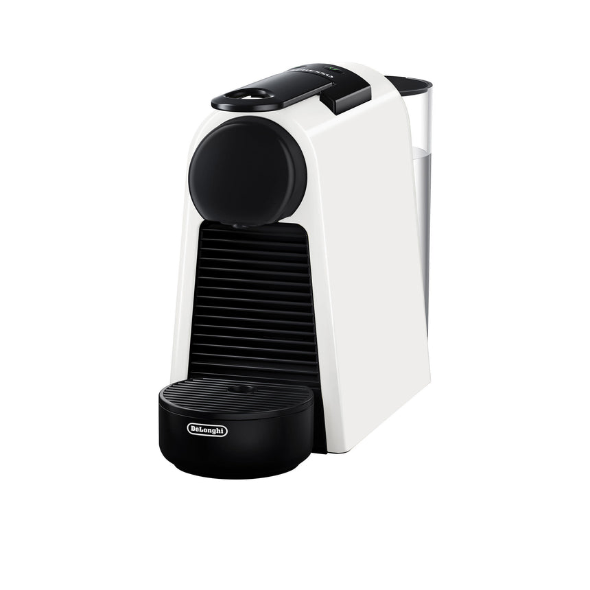 DeLonghi Nespresso Essenza EN85WSOLO Mini Solo Coffee Machine in White - Image 01