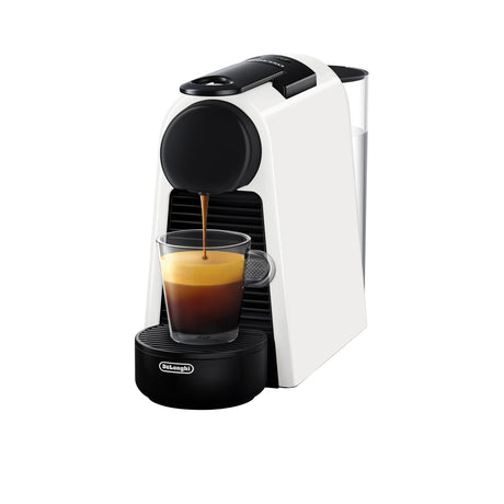 DeLonghi Nespresso Essenza EN85WSOLO Mini Solo Coffee Machine in White - Image 02
