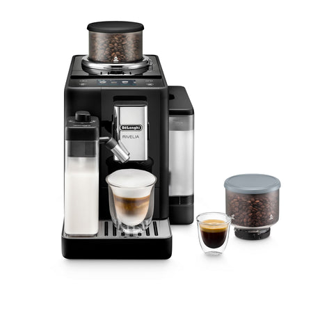 DeLonghi Rivelia EXAM44055B Fully Automatic Coffee Machine Black - Image 01