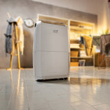 DeLonghi Tasciugo AriaDry DDSX220WF Pure Dehumidifier and Air Purifier White - Image 06