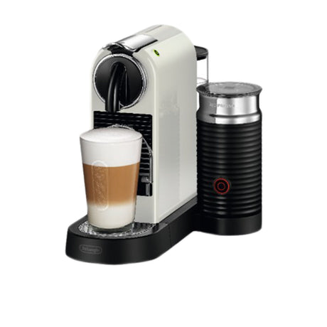 Delonghi Nespresso Citiz EN267WAE Coffee Machine with Milk Frother in White - Image 02