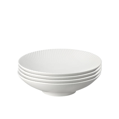 Denby Arc White Pasta Bowl Set of 4 - Image 01