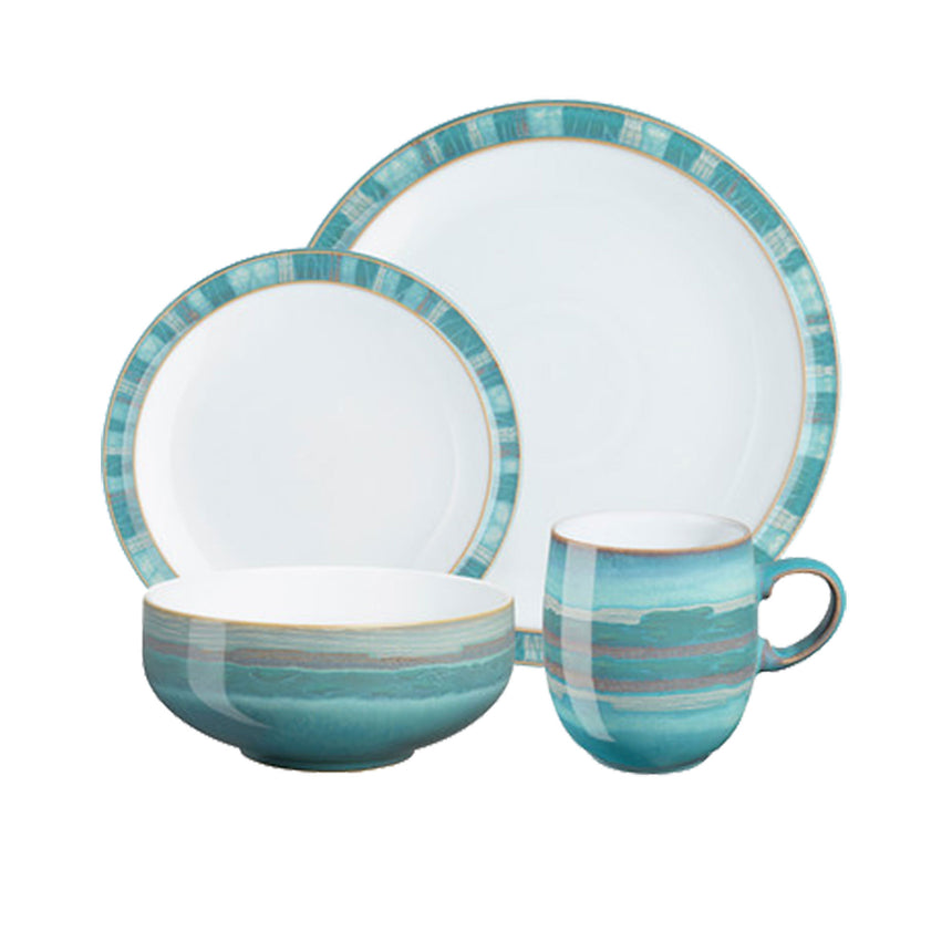 Denby Azure Coast Dinner Set 16pc - Image 01