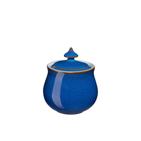 Denby Imperial Blue Covered Sugar Bowl 310ml - Image 01