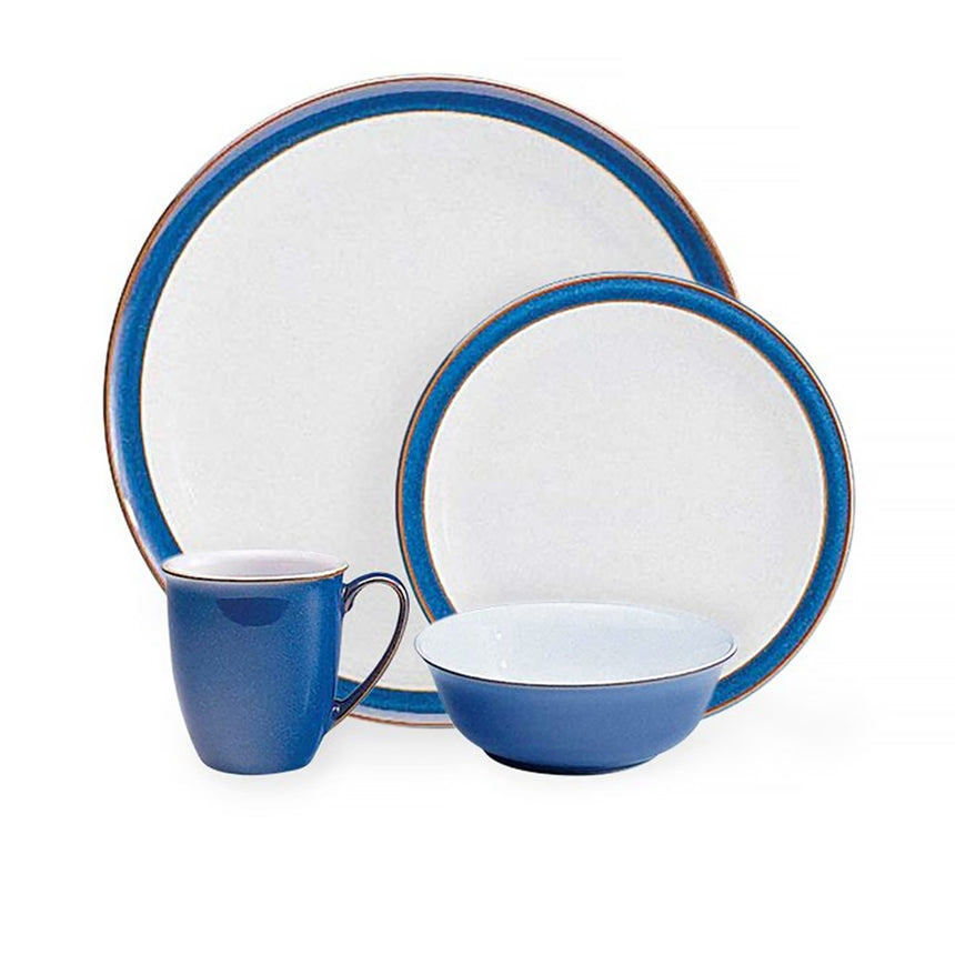 Denby Imperial Dinner Set 16pc Blue - Image 01