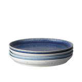 Denby Studio in Blue Coupe Dinner Plate 26cm Set of 4 - Image 01