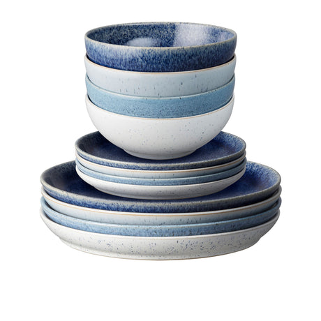 Denby Studio Blue Dinner Set 12pc - Image 01