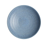 Denby Studio in Blue Ridged Bowl 31cm Flint - Image 01