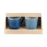 Denby Studio Blue Ridged Mug 400ml Set of 2 - Image 04