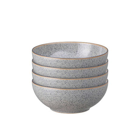 Denby Studio Grey Cereal Bowl Set of 4 - Image 01
