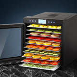 Devanti 10 Tray Food Dehydrator - Image 02