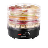 Devanti 5 Tray Food Dehydrator Black - Image 02