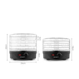 Devanti 5 Tray Food Dehydrator Black - Image 03