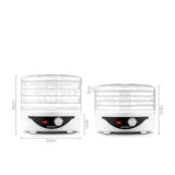 Devanti 5 Tray Food Dehydrator White - Image 03