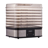 Devanti 7 Tray Food Dehydrator Stainless Steel - Image 01