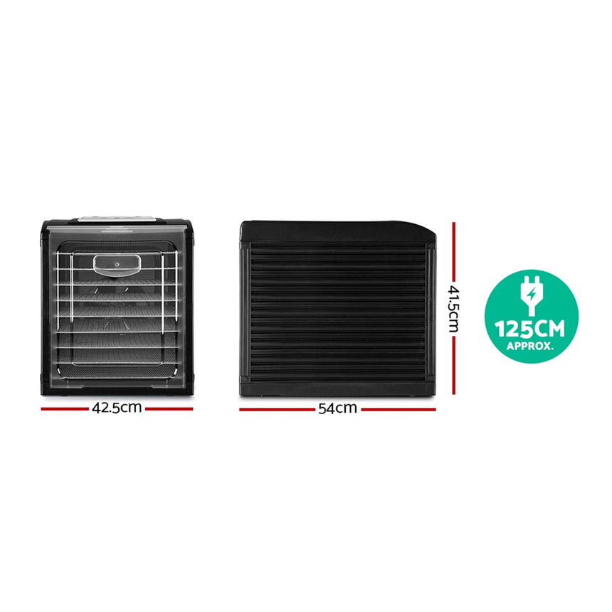 Devanti 9 Tray Food Dehydrator Black - Image 05