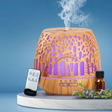 Devanti Aroma Diffuser with Remote 400ml Enchanted Forest - Image 02