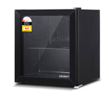 Devanti Bar Fridge Glass Door Mini Freezer 46L - Image 04