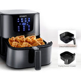 Devanti Digital Air Fryer 7L Black Stainless Steel - Image 03