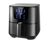 Devanti Digital Air Fryer 7L Black Stainless Steel - Image 04