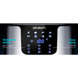 Devanti Digital Air Fryer 7L Stainless Steel - Image 05