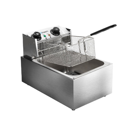 Devanti Electric Commercial Single Deep Fryer 10L - Image 01