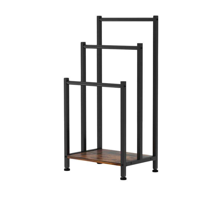 Devanti 3 Tier Freestanding Towel Rack - Image 01