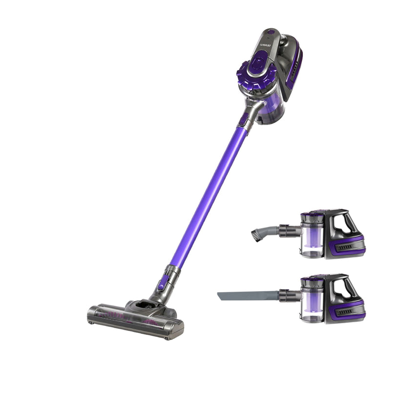 Devanti Cordless Handheld Bagless Stick Vacuum Purple - Image 01