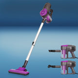 Devanti Corded Handheld Bagless Vacuum Cleaner Handstick Purple - Image 02