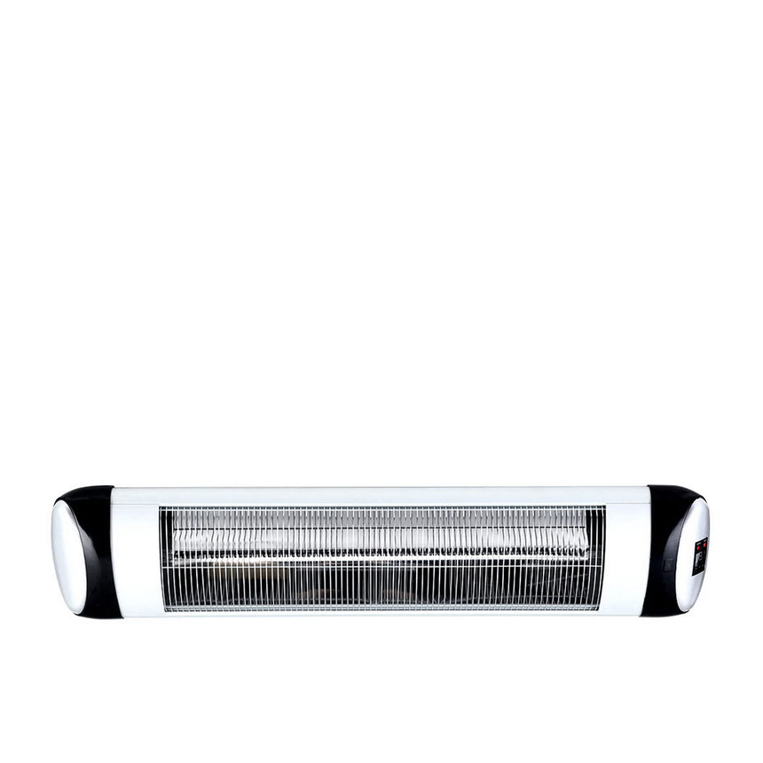 Devanti Infrared Indoor Outdoor Radiant Strip Heater 2000W Silver - Image 03