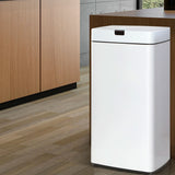 Devanti Motion Sensor Bin 45L White - Image 02