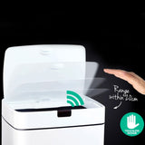 Devanti Motion Sensor Bin 45L White - Image 03