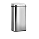 Devanti Motion Sensor Bin 50L Silver - Image 04