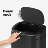 Devanti Motion Sensor Bin 82L Black - Image 03