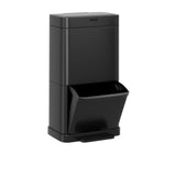 Devanti Motion Sensor and Pedal Bin 70L Black - Image 01