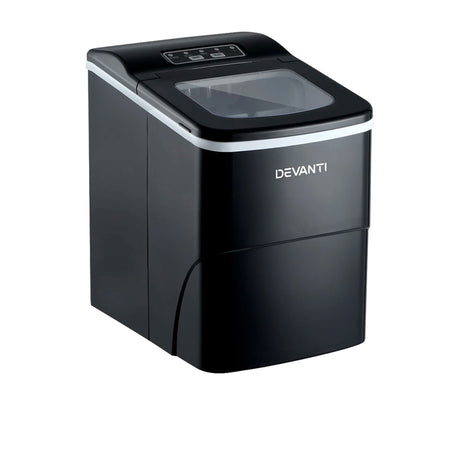 Devanti Portable Ice Cube Maker 2L Black - Image 01