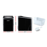 Devanti Portable Ice Cube Maker 2L Black - Image 03