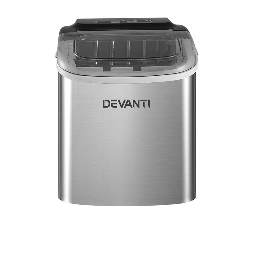 Devanti Portable Self Cleaning Ice Maker with Scoop 1.3L - Image 03