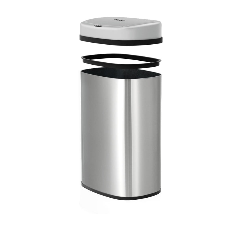 Devanti Motion Sensor Bin 50L Stainless Steel - Image 03